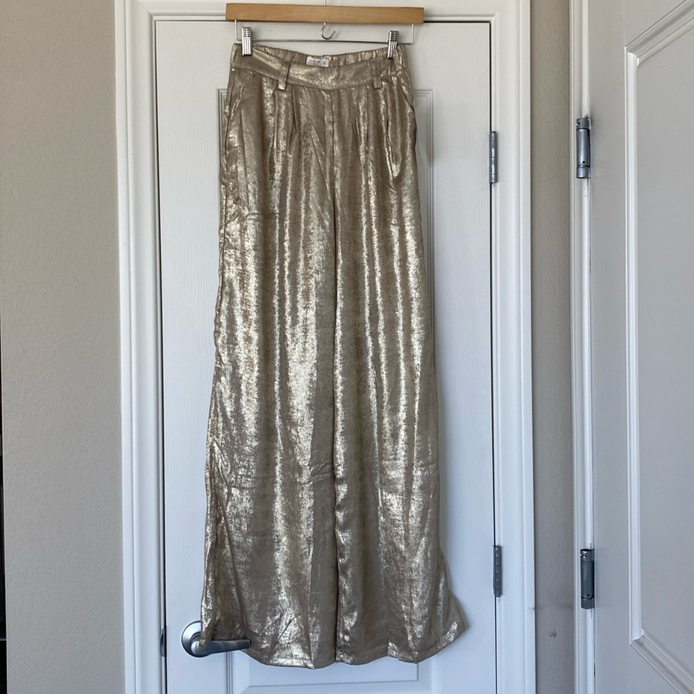 Waldorf Gold Shimmer Trousers
